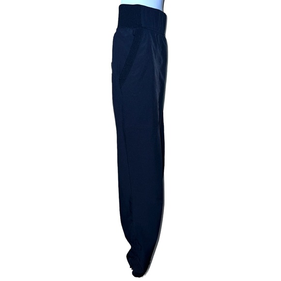 Apana Black Cinch Ankle Workout Pants w/ Pockets Womens Size Large EUC! - Picture 12 of 14